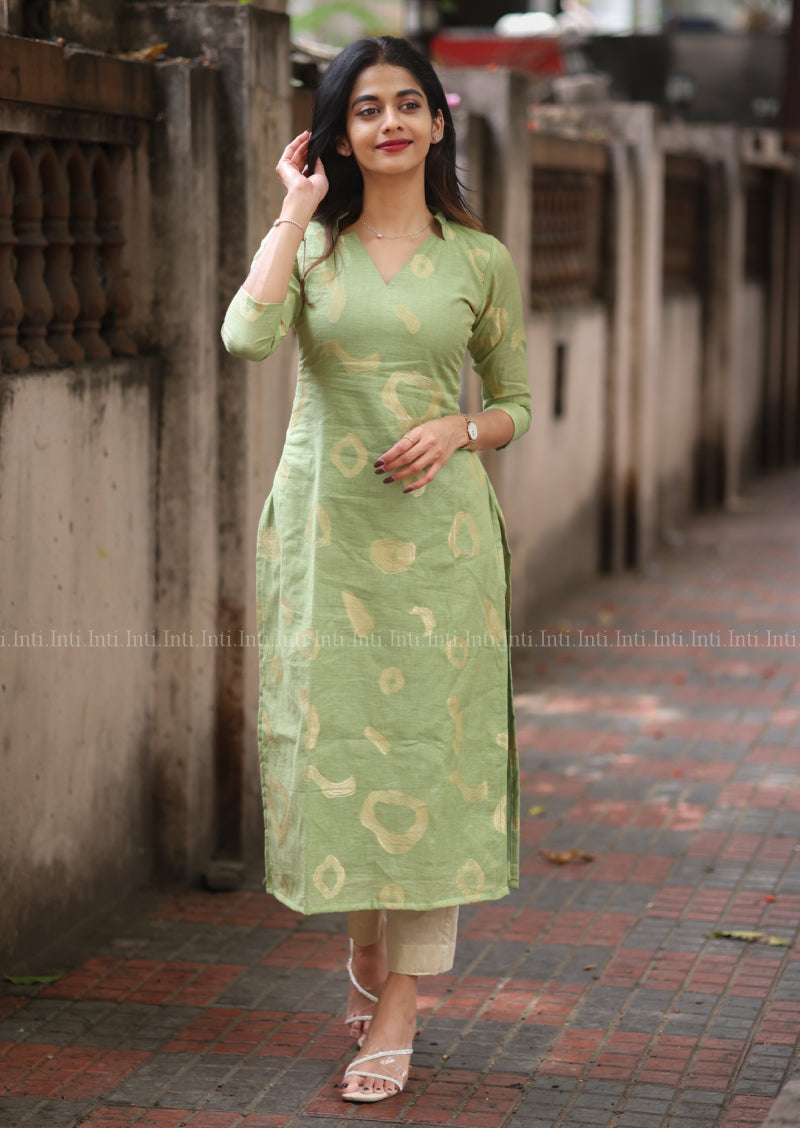 Sage Glow Salwar Suit