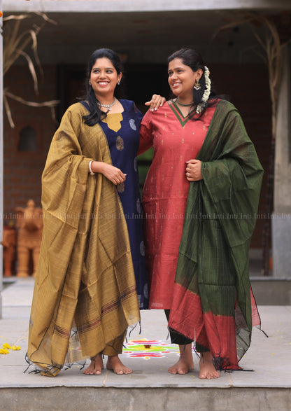 Midnight Gold Salwar Suit