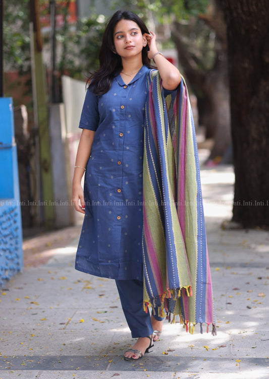 Sapphire Woven Salwar Suit