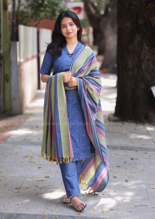 Sapphire Woven Salwar Suit