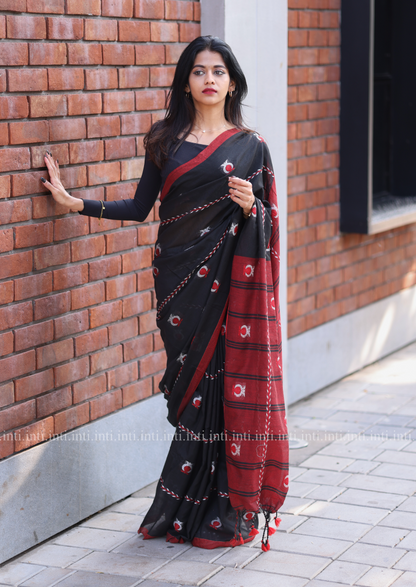 Dark Desire Saree