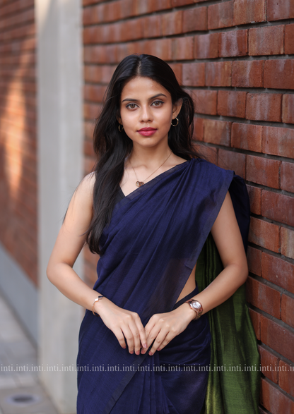 Navy Nuance Saree