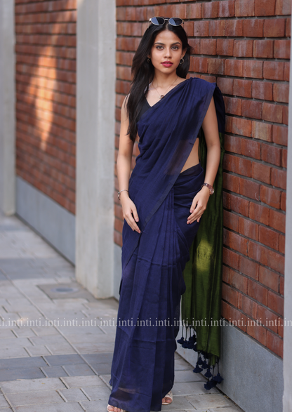 Navy Nuance Saree