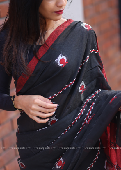 Dark Desire Saree