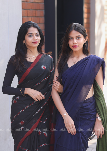 Navy Nuance Saree