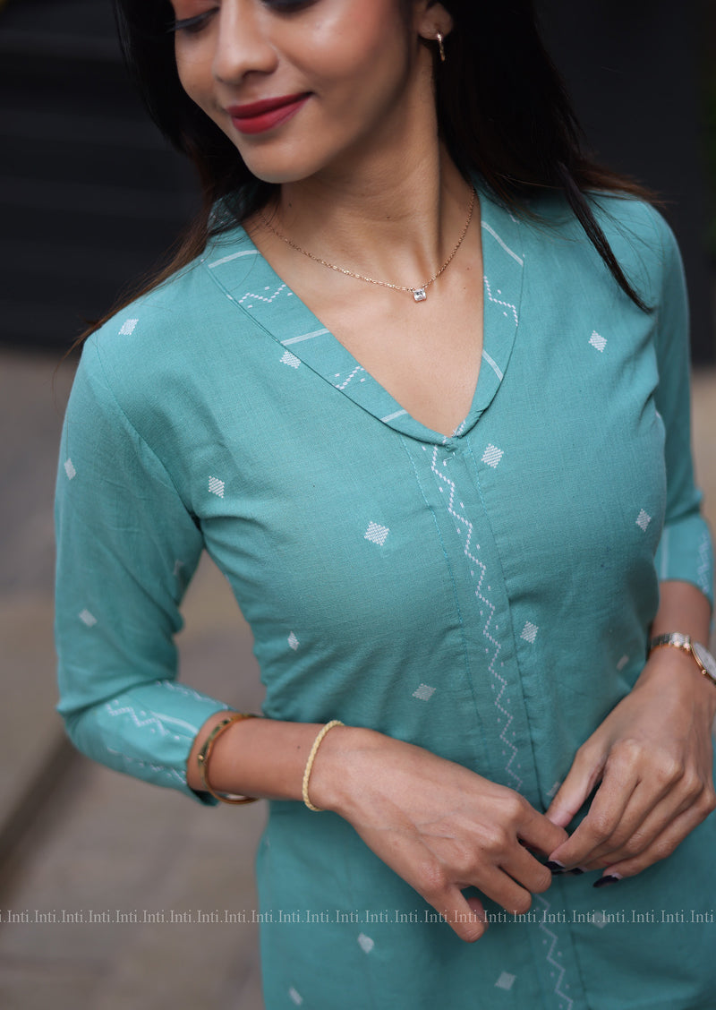 Seafoam Haze Top & Pant Set