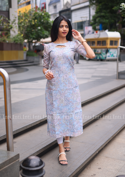 Serene Skyline Kurti