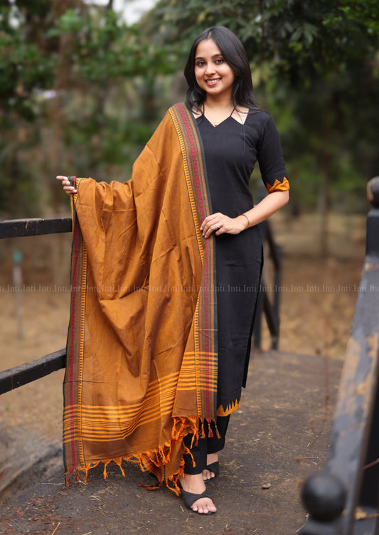 Shadow Spice Top & Dupatta Set