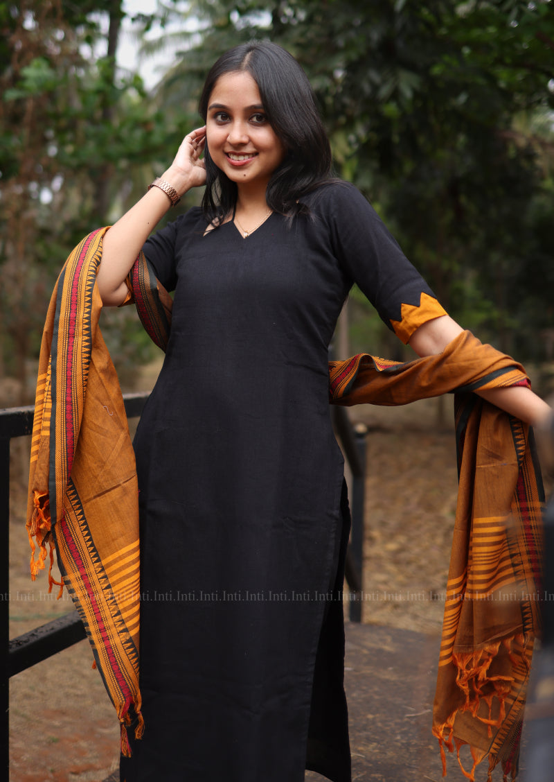Shadow Spice Top & Dupatta Set
