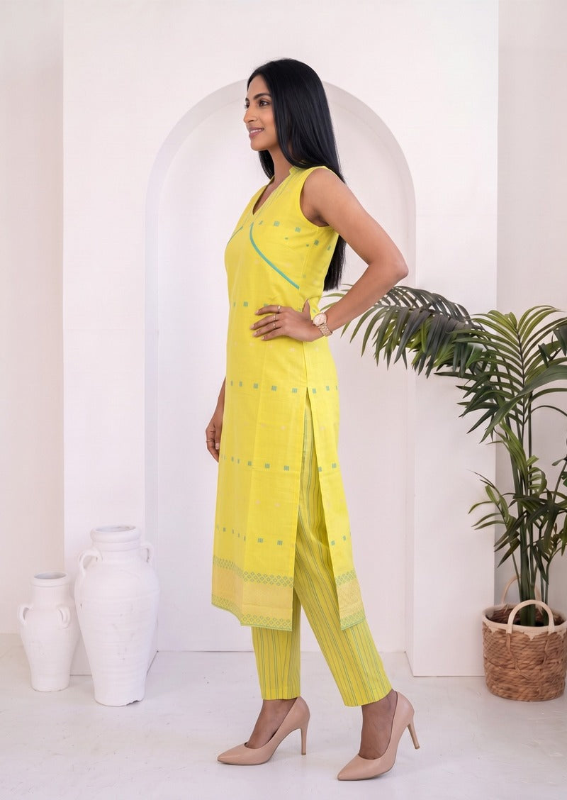 Lemon Lagoon Top & Pant Set