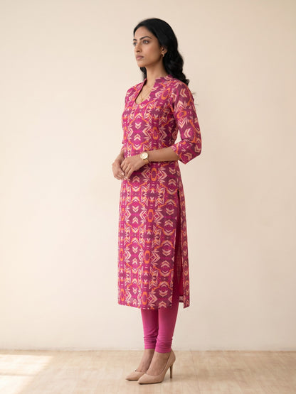 Amaranth Echo Kurti