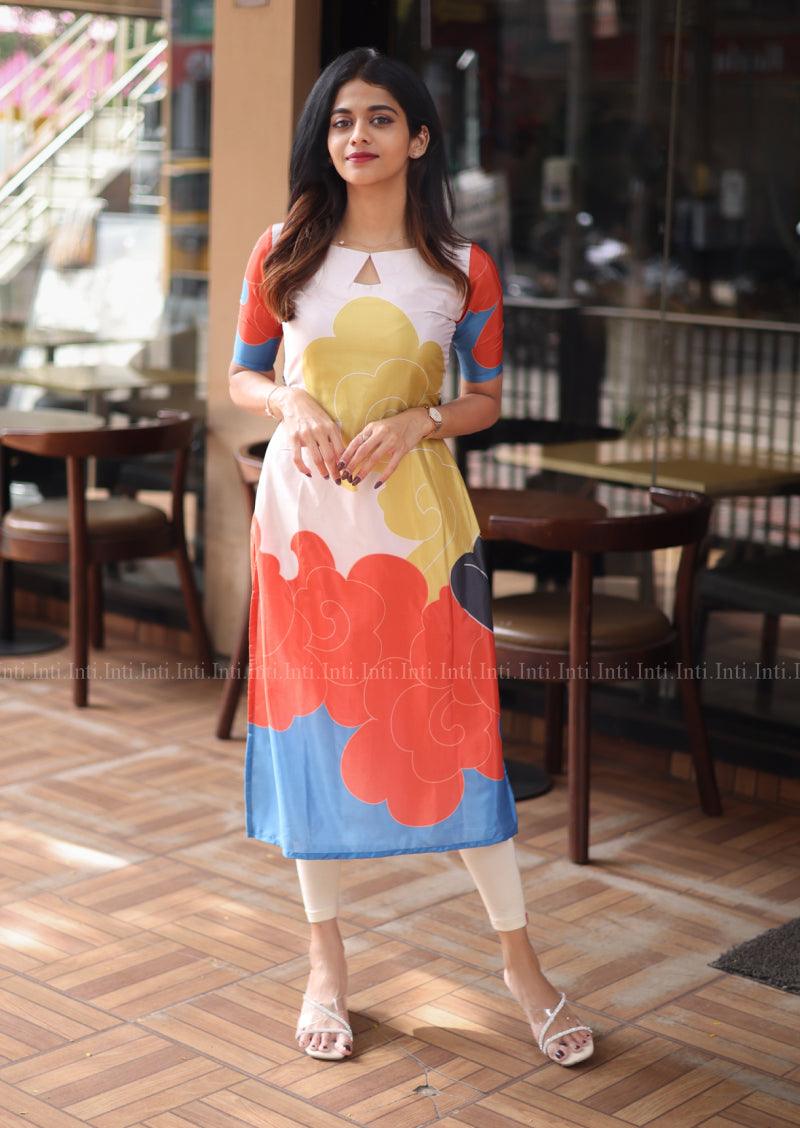 Spectrum Blush Kurti