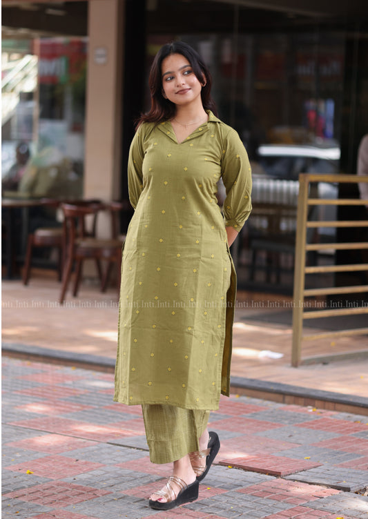 Sunleaf Set Top & Pant Set