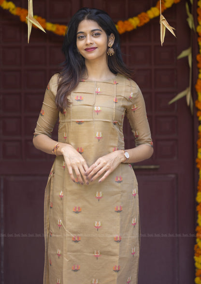 Sunlit Sand Kurti