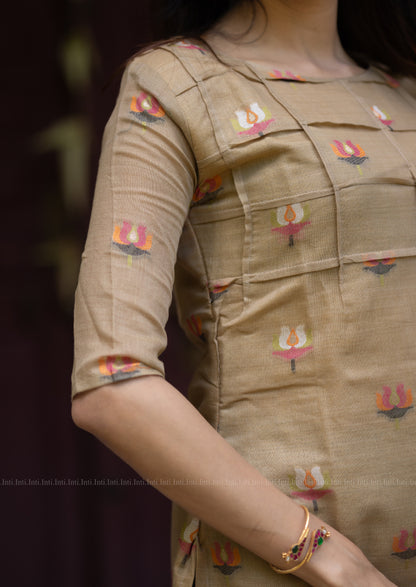 Sunlit Sand Kurti