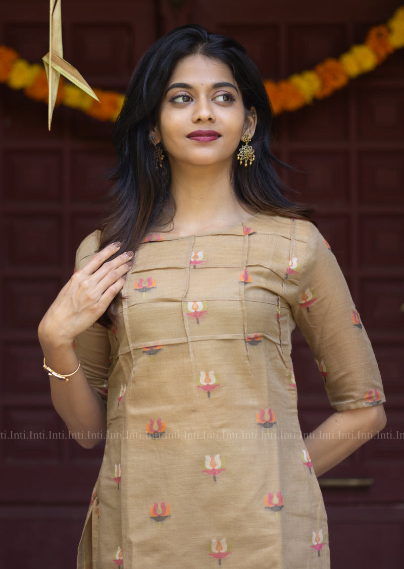 Sunlit Sand Kurti
