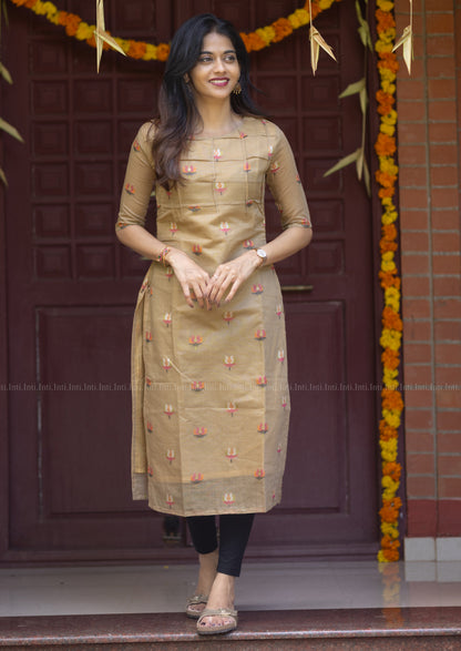 Sunlit Sand Kurti