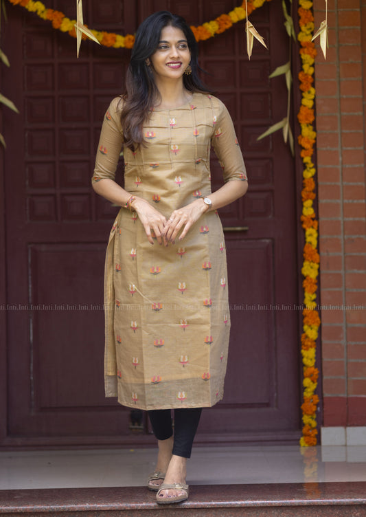 Sunlit Sand Kurti