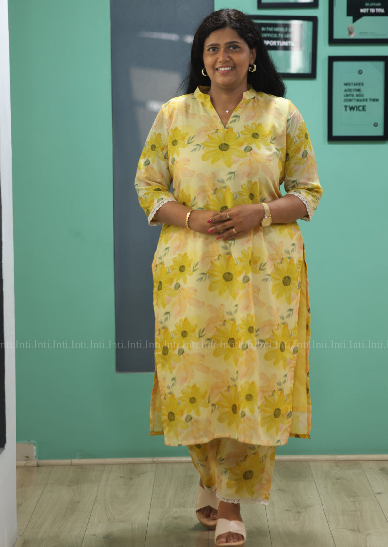 Sunny Petals Top & Pant Set