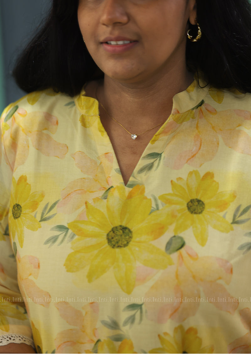 Sunny Petals Top & Pant Set