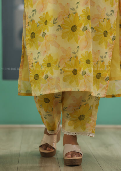 Sunny Petals Top & Pant Set
