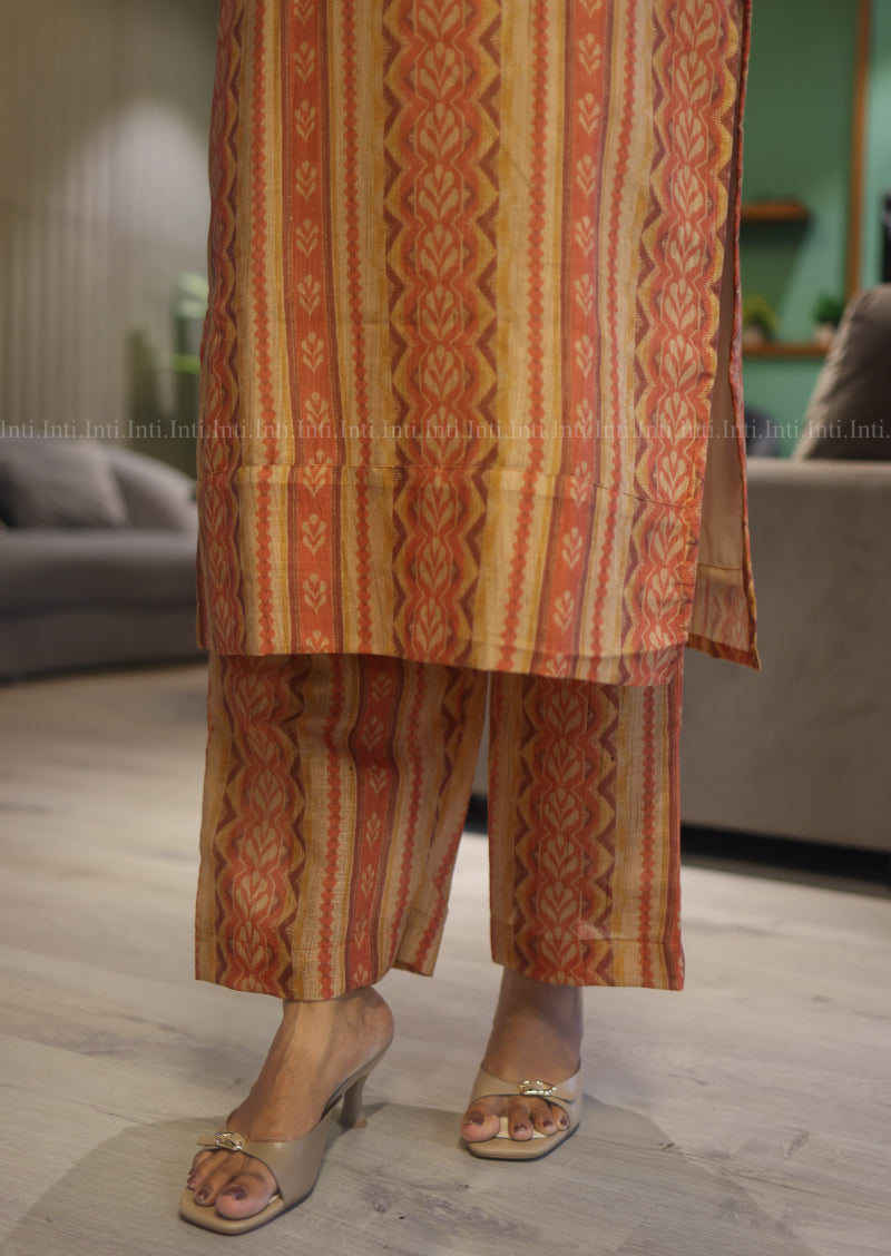 Sunset Stripes Top & Pant Set