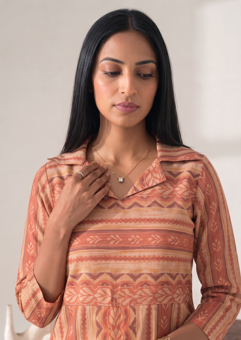 Sunset Stripes Top & Pant Set