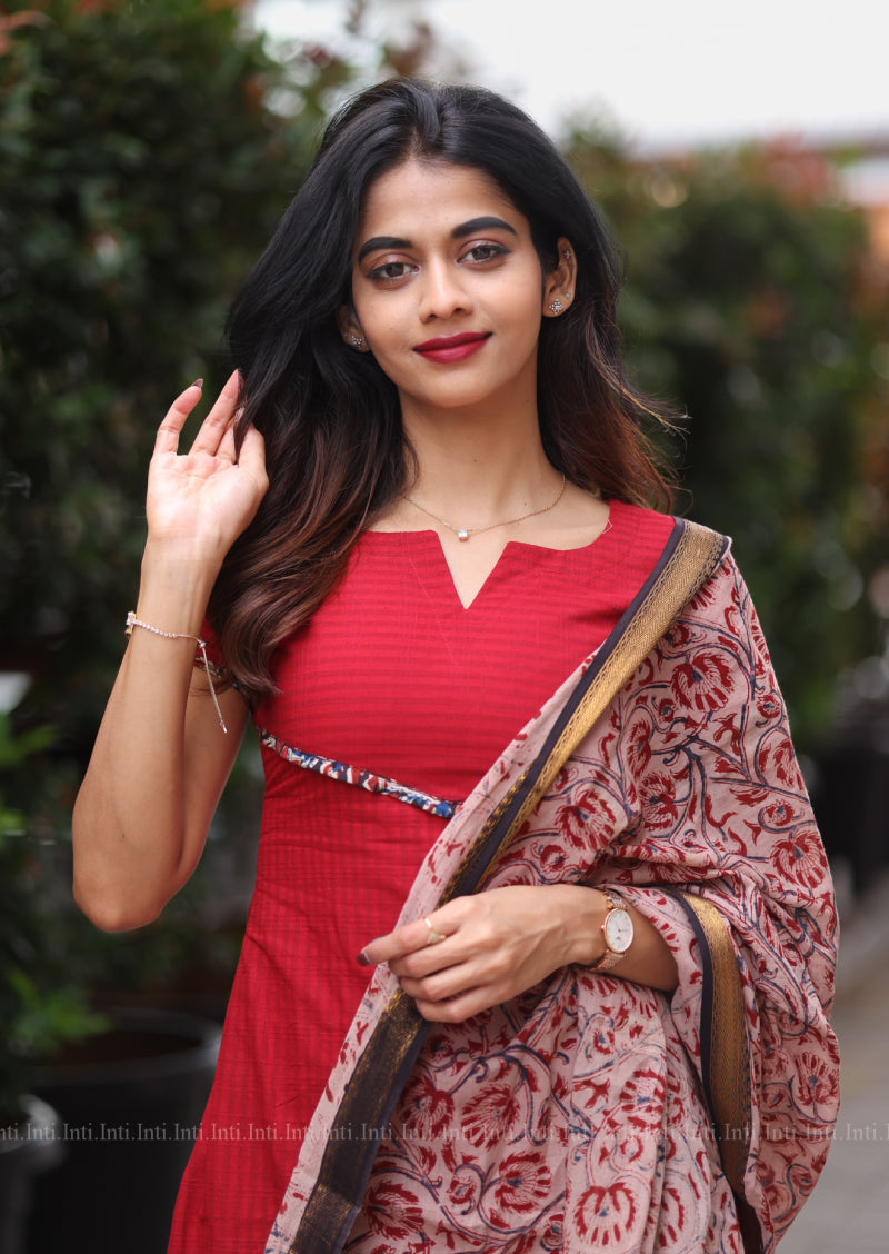 Swayline Glint Top & Dupatta Set