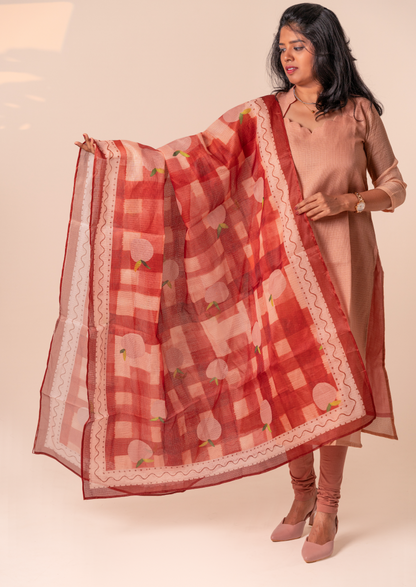 Terra Glow Top & dupatta Set