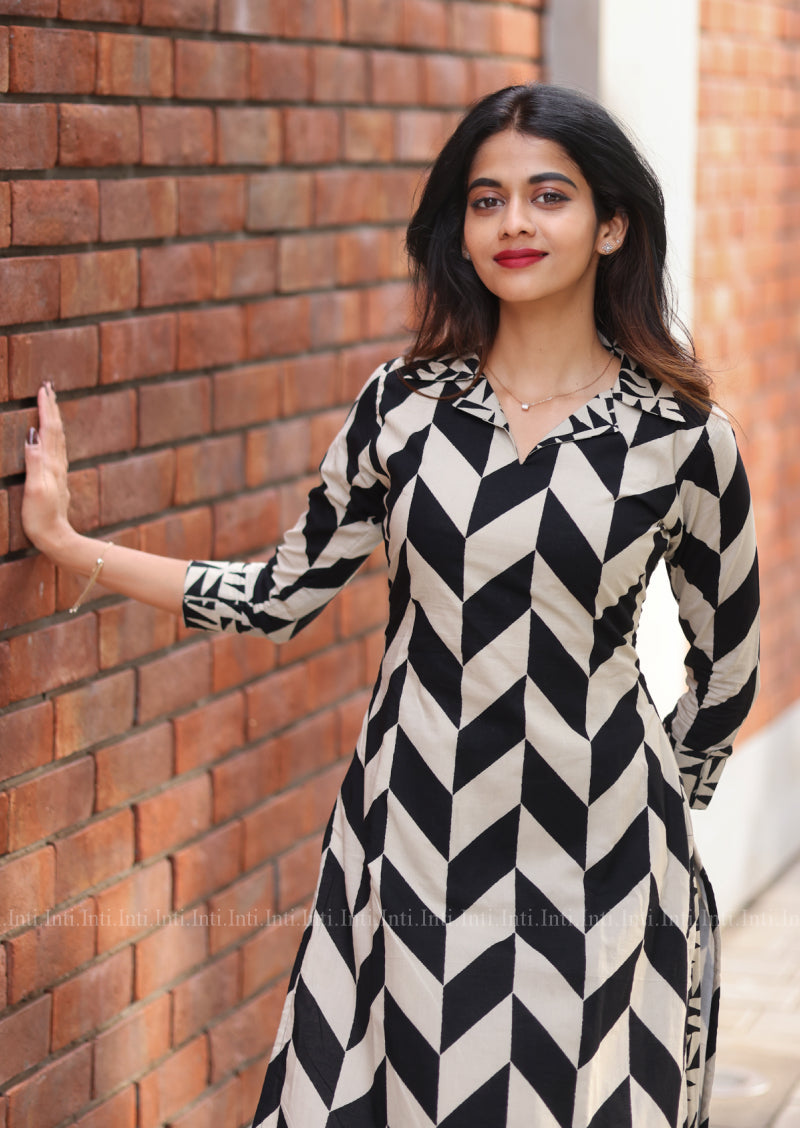 Geo Block Top & Pant Set