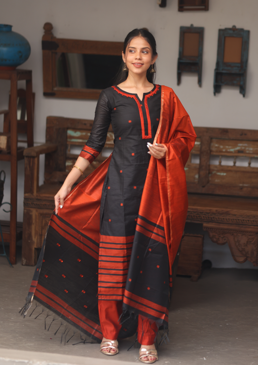 Uriah Silk Salwar Suit