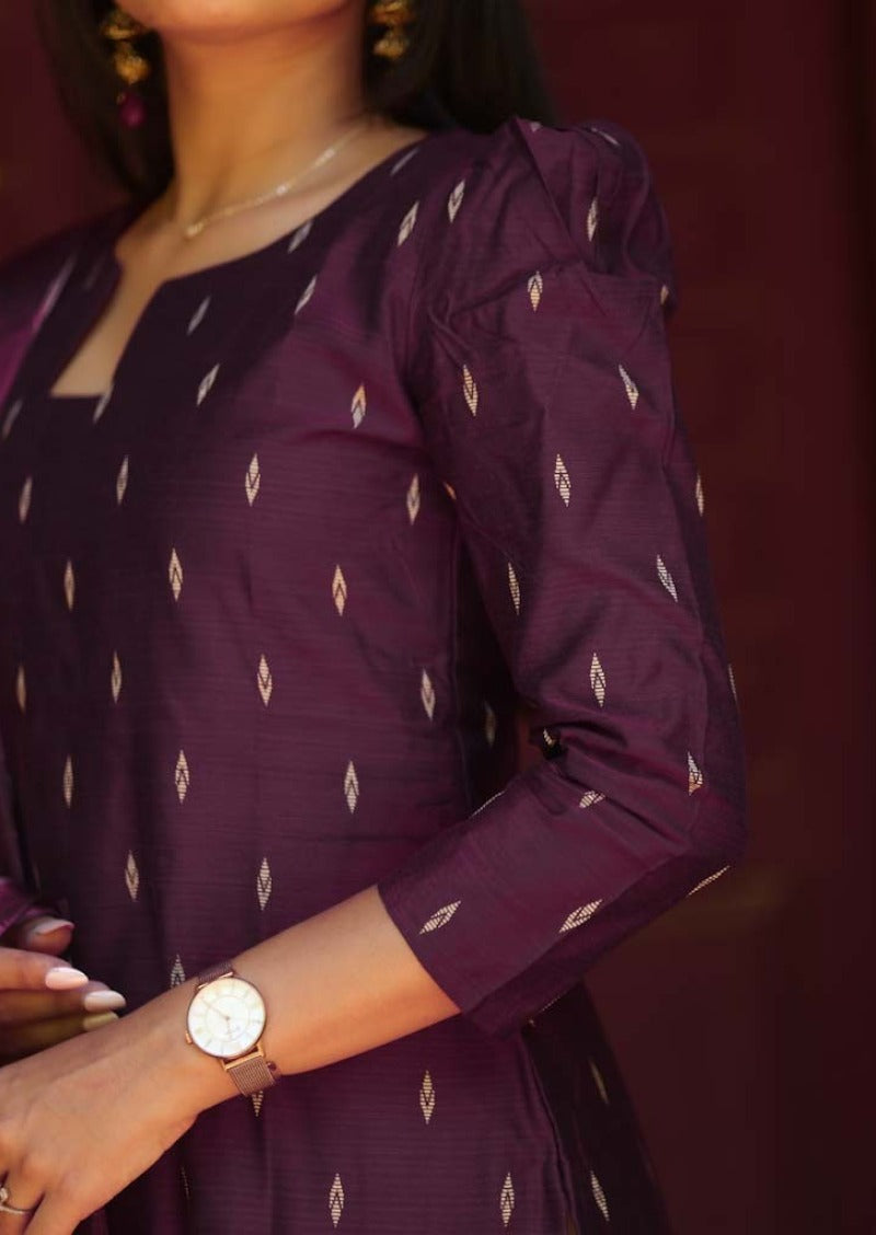 Vesper Vine Top & Dupatta Set