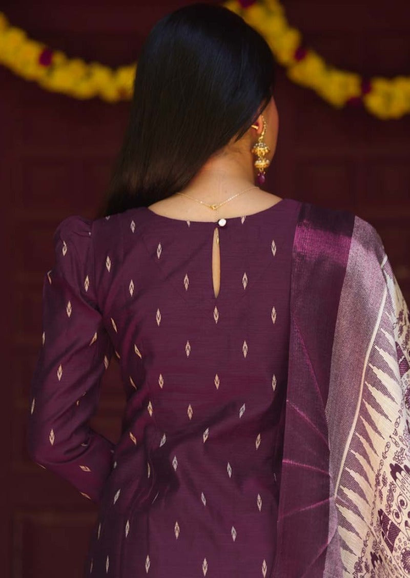 Vesper Vine Top & Dupatta Set