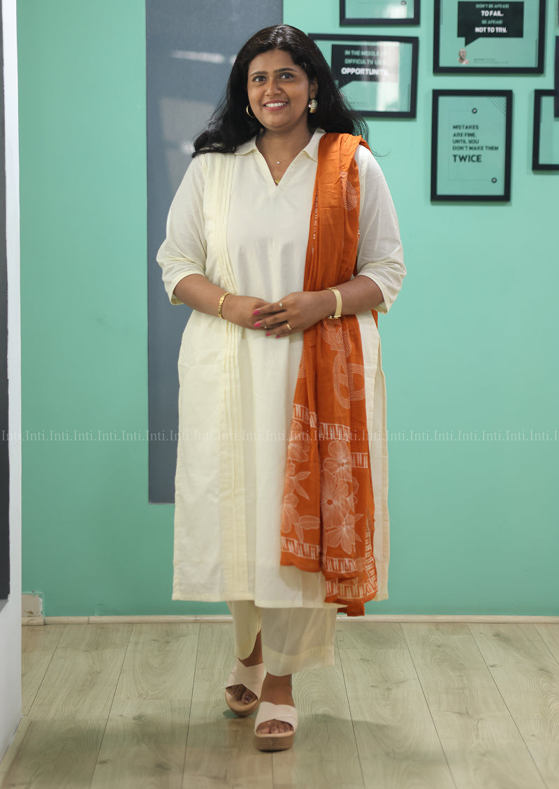 Vanilla Rust Salwar Suit