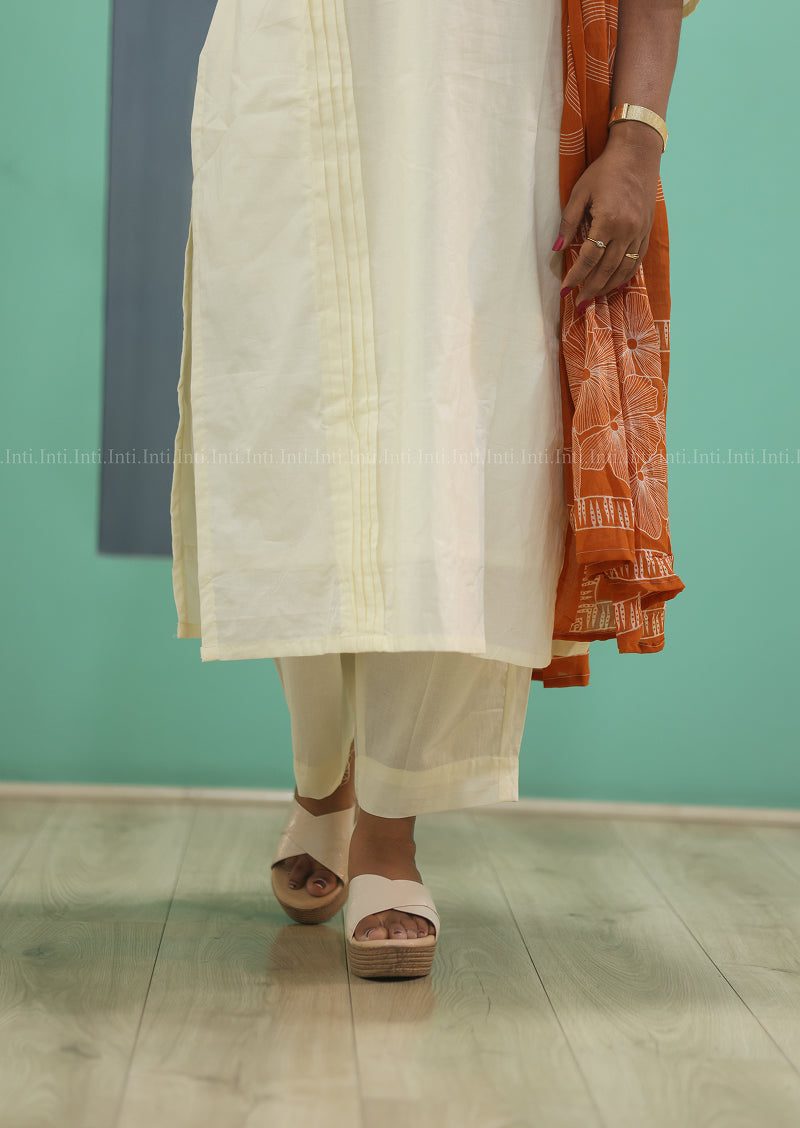Vanilla Rust Salwar Suit
