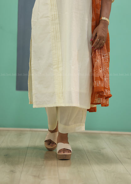 Vanilla Rust Salwar Suit
