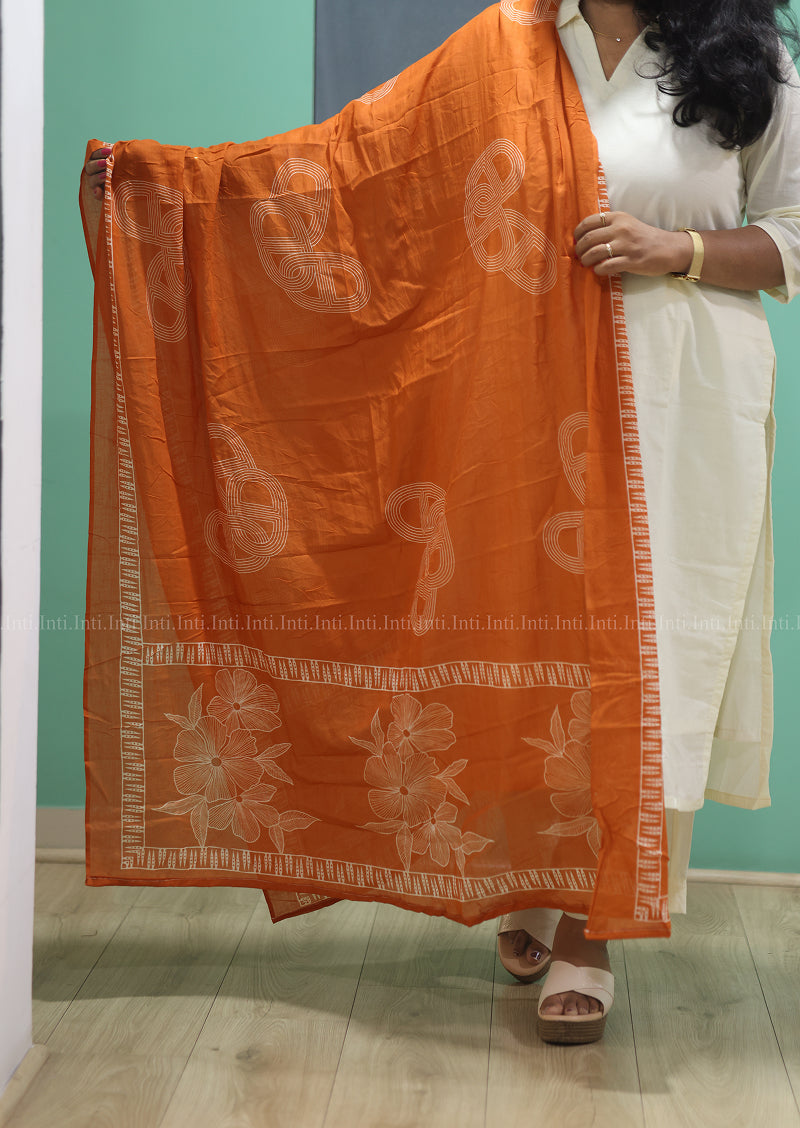 Vanilla Rust Salwar Suit