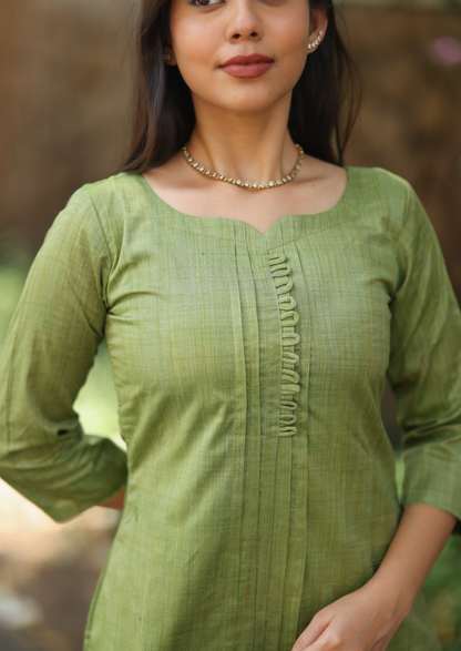 Veda Vine Top & Dupatta Set