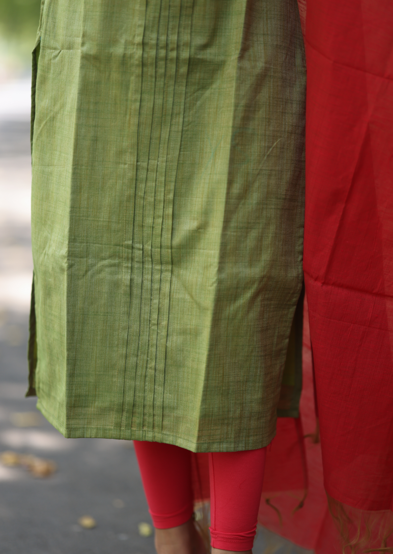 Veda Vine Top & Dupatta Set