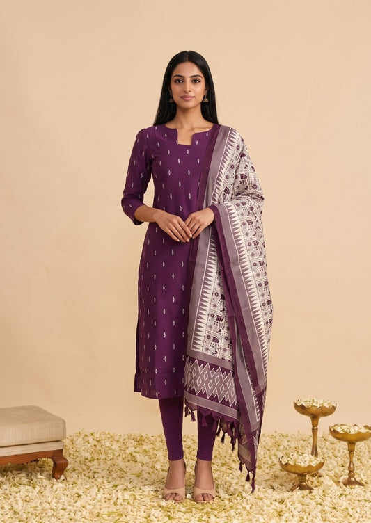 Vesper Vine Top & Dupatta Set