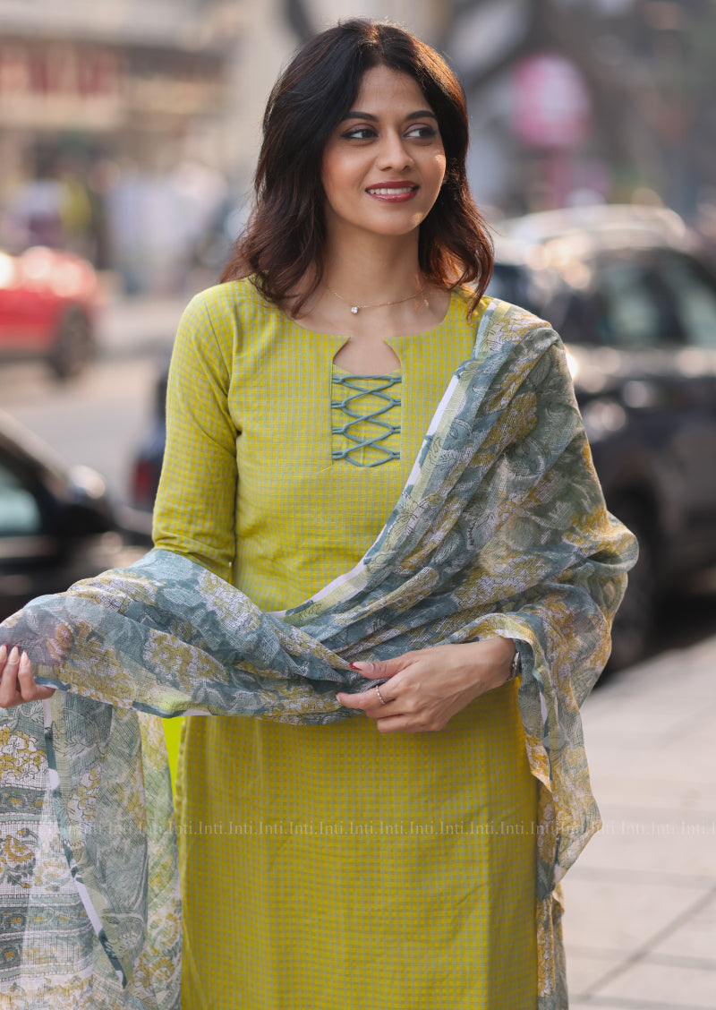 Willow Veil Top & Dupatta Set