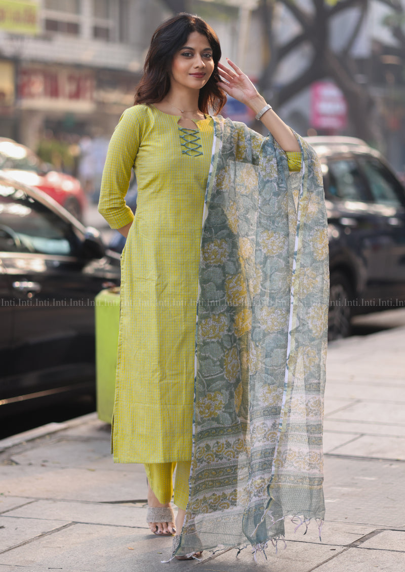 Willow Veil Top & Dupatta Set