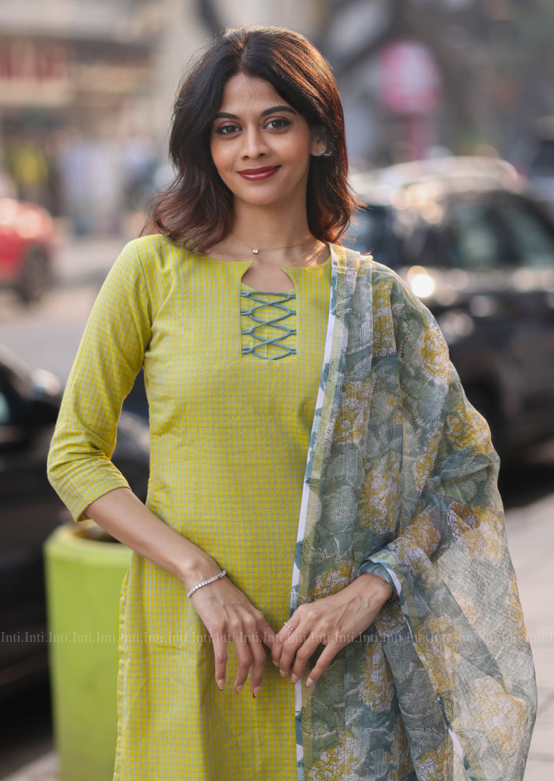 Willow Veil Top & Dupatta Set