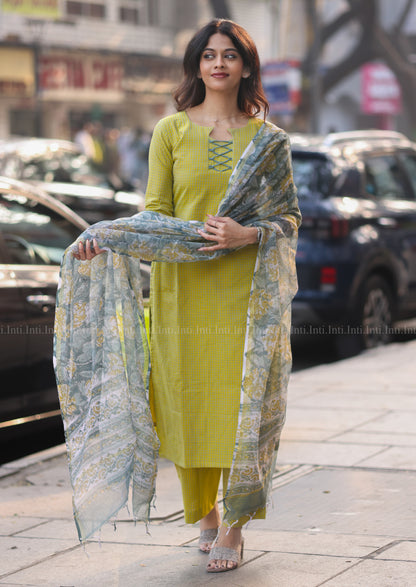 Willow Veil Top & Dupatta Set