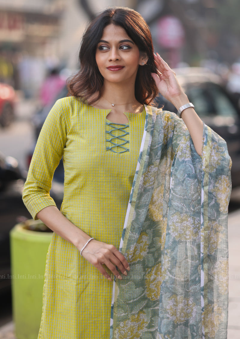 Willow Veil Top & Dupatta Set