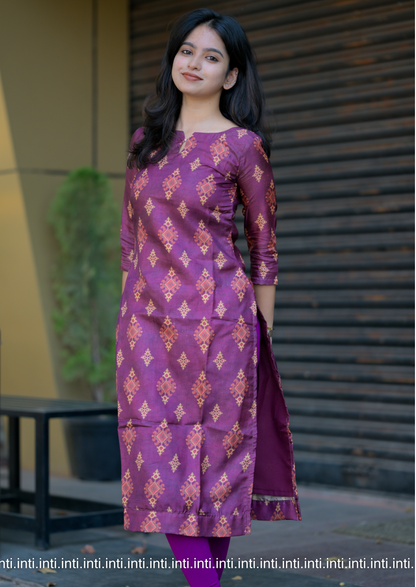 Wine Temptation Kurti