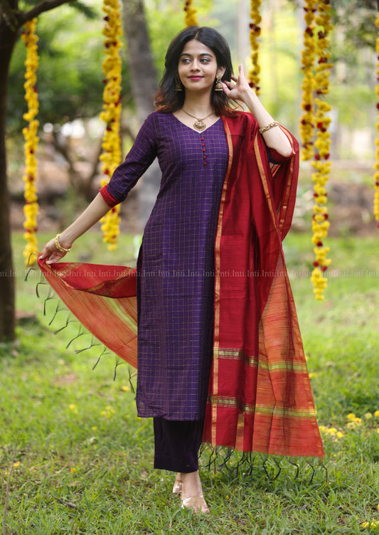 Winefall Vale Salwar Suit