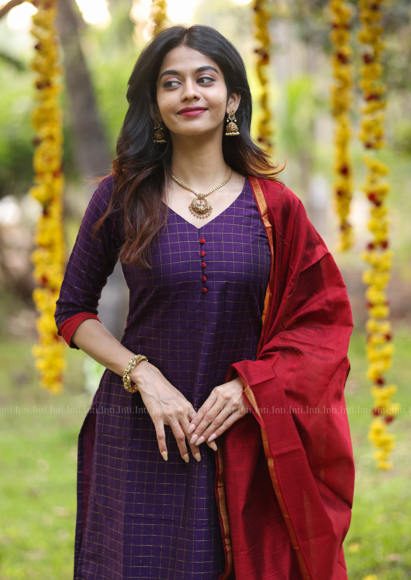 Winefall Vale Salwar Suit