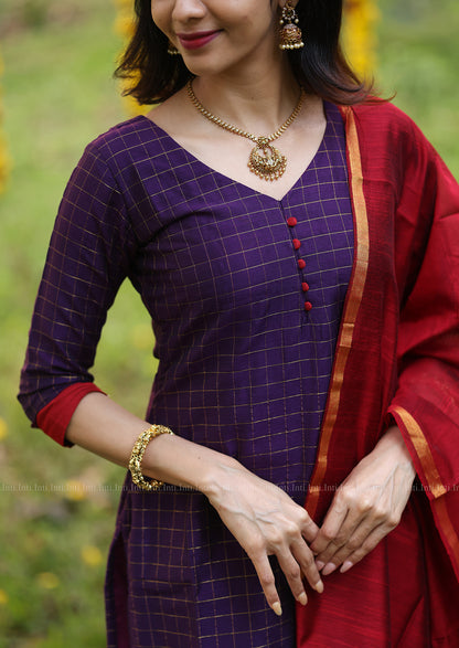 Winefall Vale Salwar Suit