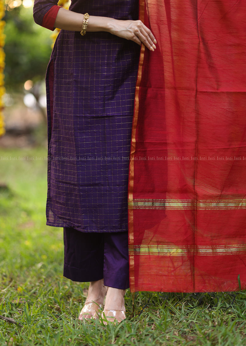 Winefall Vale Salwar Suit